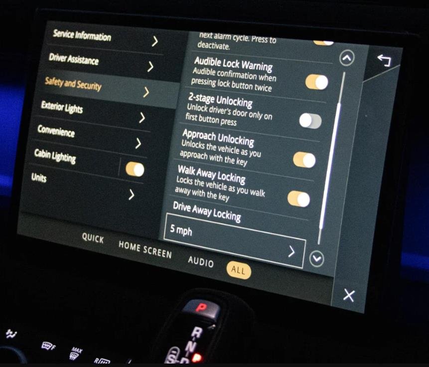Approach Unlock Walk Away LocK_