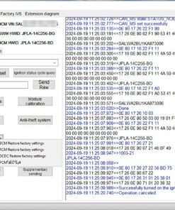 DEMO SX-CAN JLR Engineering Tool for CAN  Bus Vehicles (2006-2019)